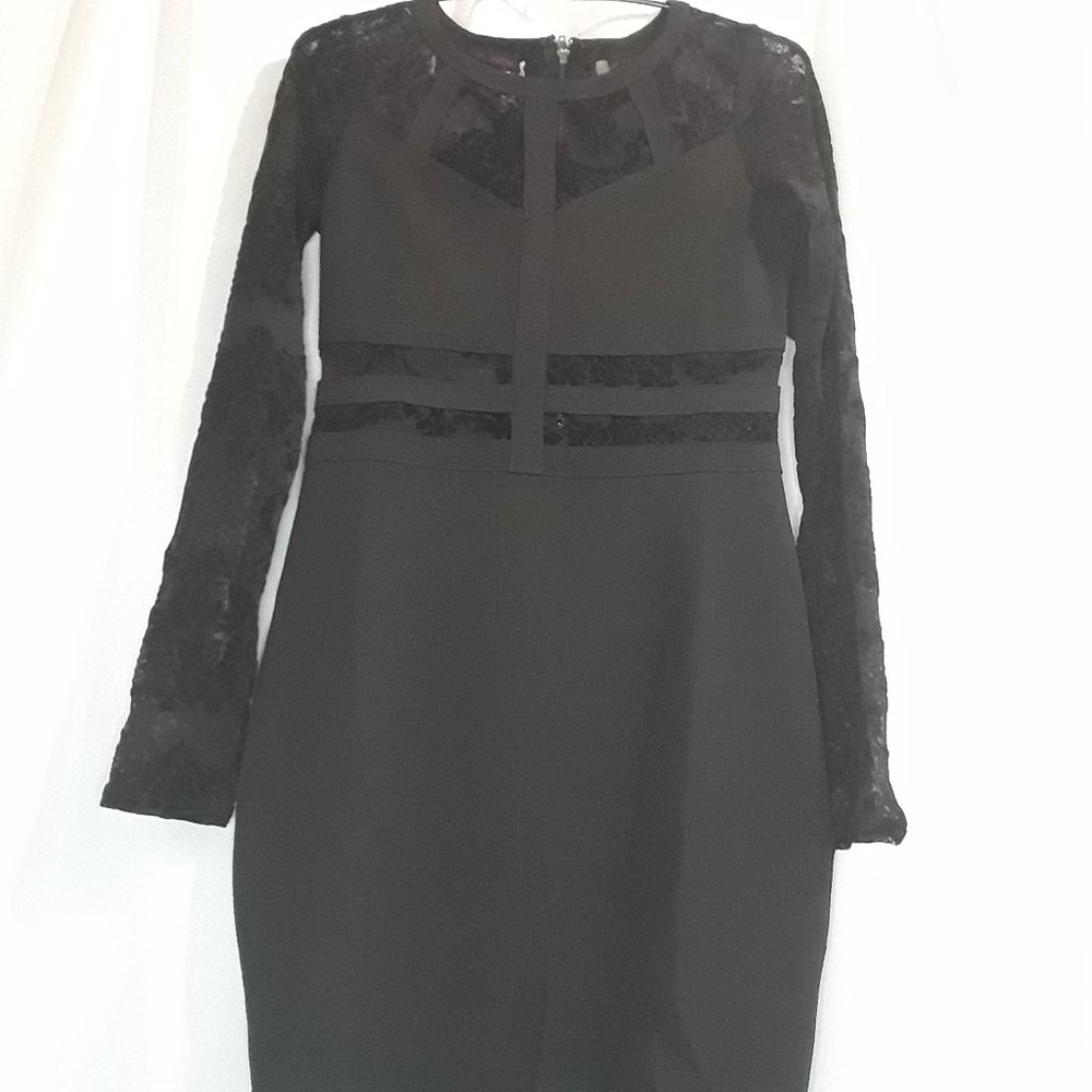 Sexy Long Sleeve Little Black Dress